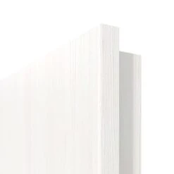 HÖRMANN Doppelflügeltür Gebürstetes Weiß Duradecor ProLine Mit Lichtausschnitt LA 24 Bandseitig Mit Zarge -Türen Verkauf 4.1 fluegeltueren baseline duradecor struktur la 24 b gebuerstetes weiss 211720 kante rund