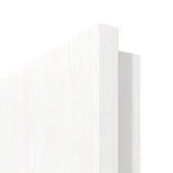 HÖRMANN Doppelflügeltür Pure 1 Gebürstetes Weiß Duradecor DesignLine Mit Lichtausschnitt Quer Mit Zarge -Türen Verkauf 4.2 fluegeltueren pure cross 1 gebuerstetes weiss 192239 kante eckig