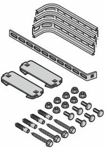 Hörmann Zubehörbeutel Abhängungsset Deckenmontage HST
