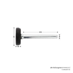 Hörmann Laufrolle Berry Schwingtor DF95/DF98 -Türen Verkauf 76007xr hoermann laufrolle berry schwingtor df95 df98 masse