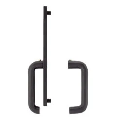 Hörmann Aluminium-Drückergarnitur, Schloss Aufliegend, PZ 60/48 Mm -Türen Verkauf 770442 hoermann aluminium drueckergarnitur schloss aufliegend pz 6048 mm seitenansicht