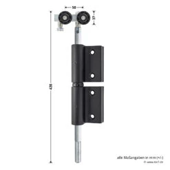 Hörmann Entlastungsrolle Für Kupplung 400 Mm, M12, DIN Links, Zwischenliegend 8 Hörmann Entlastungsrolle Für Kupplung 400 Mm, M12, DIN Links, Zwischenliegend -Türen Verkauf 772633 hoermann entlastungsrolle 400mm m12 din links zwischenliegend masse bild 1