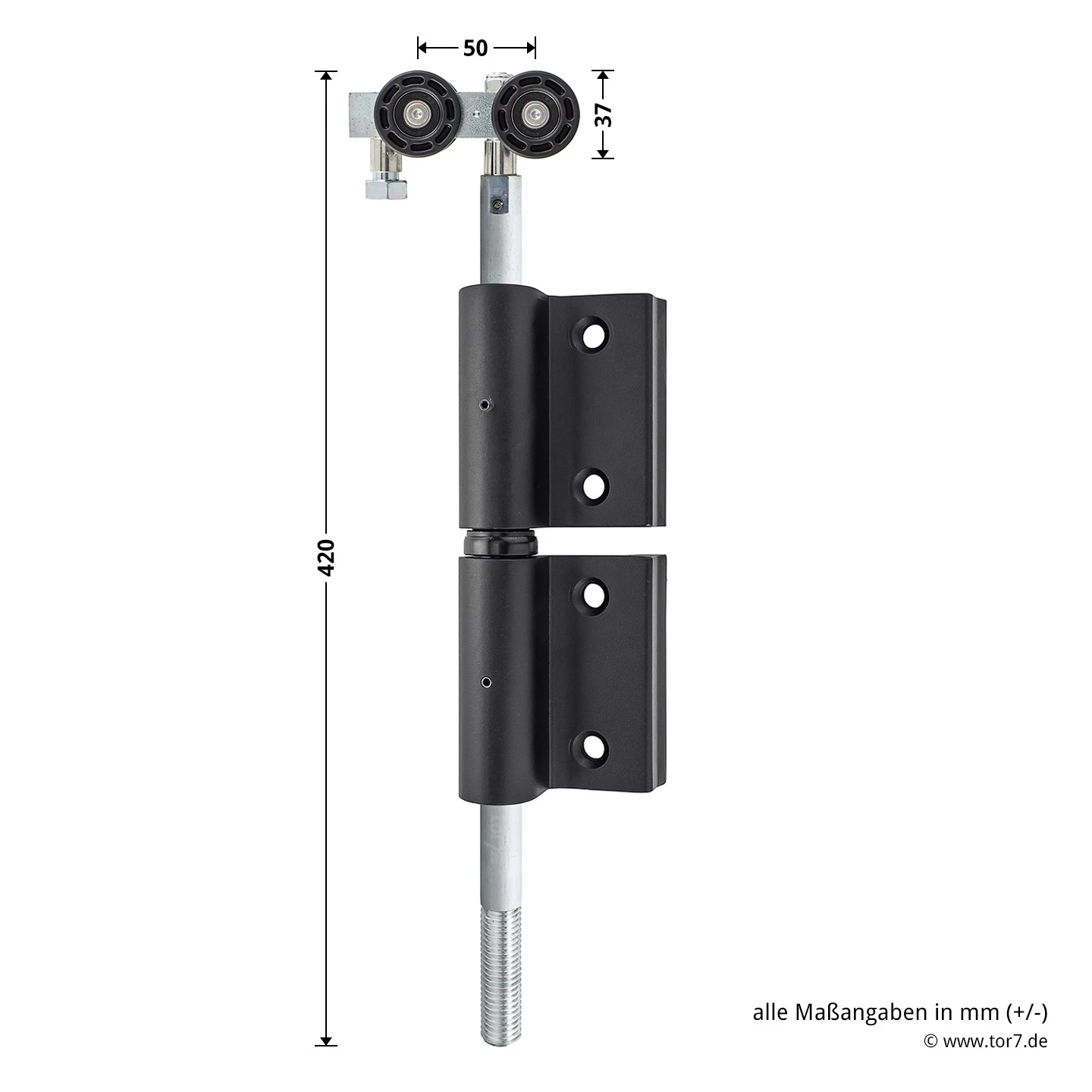 Hörmann Entlastungsrolle Für Kupplung 400 Mm, M12, DIN Links, Zwischenliegend 4 Hörmann Entlastungsrolle Für Kupplung 400 Mm, M12, DIN Links, Zwischenliegend - Image 4