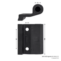 Hörmann Entlastungsrolle Für Kupplung 400 Mm, M12, DIN Links, Zwischenliegend 9 Hörmann Entlastungsrolle Für Kupplung 400 Mm, M12, DIN Links, Zwischenliegend -Türen Verkauf 772633 hoermann entlastungsrolle 400mm m12 din links zwischenliegend masse bild 2