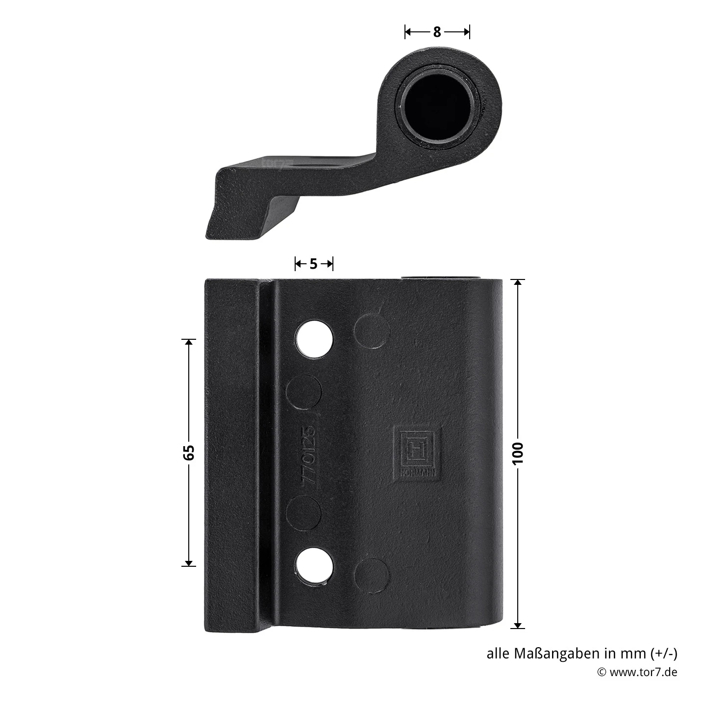Hörmann Entlastungsrolle Für Kupplung 400 Mm, M12, DIN Links, Zwischenliegend 5 Hörmann Entlastungsrolle Für Kupplung 400 Mm, M12, DIN Links, Zwischenliegend - Image 5