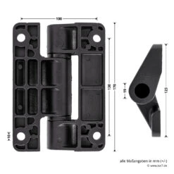 Hörmann Entlastungsrolle Mit Doppel-Bandteil 400 Mm, M12, DIN Links, Aufliegend -Türen Verkauf 772637 hoermann entlastungsrolle mit doppel bandteil 400mm m12 din links aufliegend masse bild 2