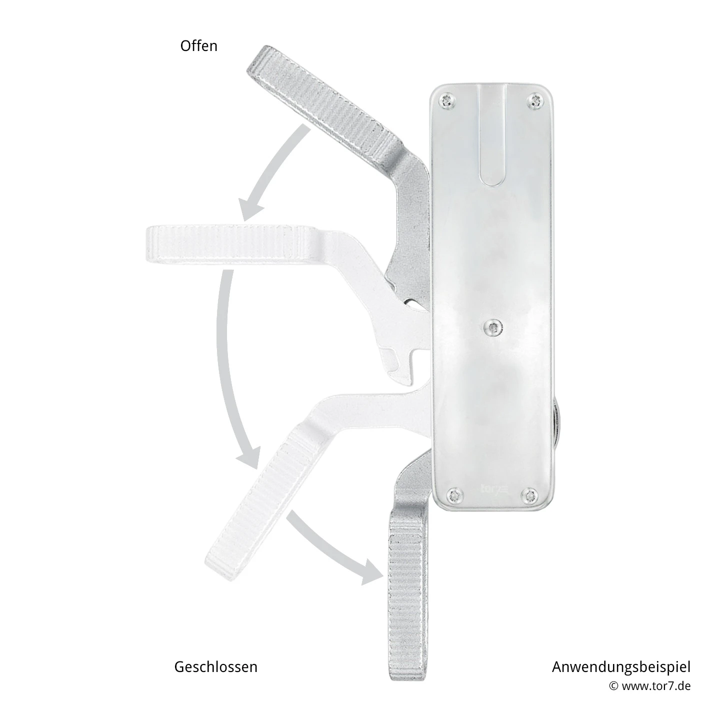 Hörmann Tortreibriegel Basküle Links, Unten Schließend 7 Hörmann Tortreibriegel Basküle Links, Unten Schließend - Image 7