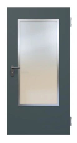 HÖRMANN Innentür-Blatt OIT 40-1 Stahl Mit Lichtausschnitt LA-B7 12 HÖRMANN Innentür-Blatt OIT 40-1 Stahl Mit Lichtausschnitt LA-B7 -Türen Verkauf anthrazitgrau 1