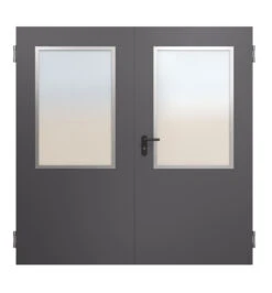 HÖRMANN Innentür-Set 2-flg. Innentür OIT 40-2 Mit Lichtausschnitt LA-B6 Inkl. Eckzarge -Türen Verkauf db 703 dunkelgrau 7