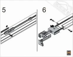Hörmann Führungsschienen-Kürzungs-Set -Türen Verkauf fuehrungsschiene kuerzungs set 5 6 1