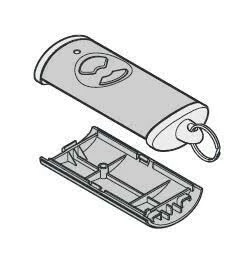 Hörmann Handsender Gehäuse Für HSE 2 BS Schwarz