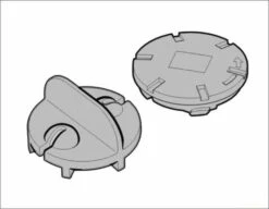 Hörmann Batteriedeckel Für Handsender HSD Inkl. Werkzeug