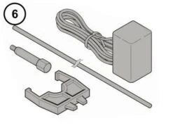 6 - Hörmann Gatecoder DTU 250 Kpl. Mit Stange