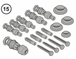 15 - Hörmann Zubehörbeutel Für RotaMatic Akku Schaltschrank