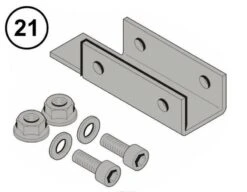 21 - Hörmann Befestigung Endschalterblech Für STA 220