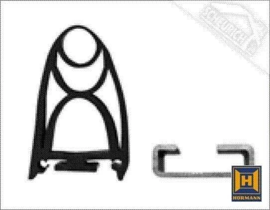 Hörmann Dämpfungsprofil DP 3 Inkl. C-Profil 1 Hörmann Dämpfungsprofil DP 3 Inkl. C-Profil