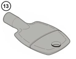 13 - Hörmann Haubenschlüssel Für LineaMatic / P