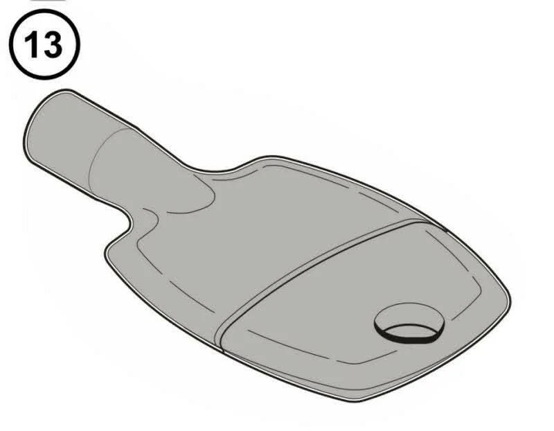 13 - Hörmann Haubenschlüssel Für LineaMatic / P 1 13 - Hörmann Haubenschlüssel Für LineaMatic / P