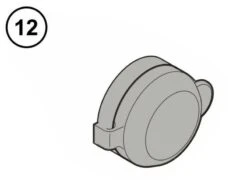 12 - Hörmann Staubkappe Für DTA, STA 60