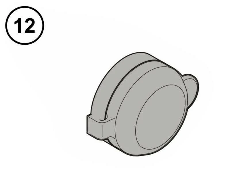 12 - Hörmann Staubkappe Für DTA, STA 60 1 12 - Hörmann Staubkappe Für DTA, STA 60