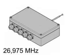 4-Kanal-Relais-Empfänger HER4 26,975 MHz