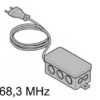 Mini-2-Kanal-Empfänger HET2 868,3 MHz, 230V