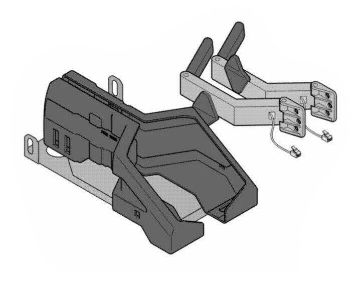 Hörmann Voreilende Lichtschranke VL 2, Twin, Inkl. Gleitbleche 1 Hörmann Voreilende Lichtschranke VL 2, Twin, Inkl. Gleitbleche