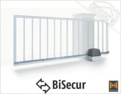 Hörmann Schiebetorantrieb LineaMatic P, Neueste Serie, BiSecur Für Schiebetore Max. 500 Kg, Inkl. Zubehör Und 1 Handsender