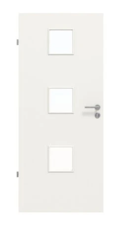HÖRMANN Innentür Verkehrsweiß RAL 9016 Duradecor ProLine Mit Lichtausschnitt LA 10