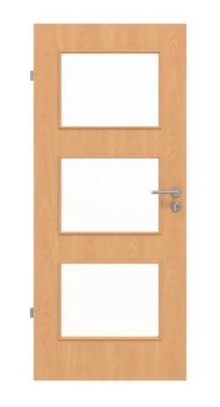 HÖRMANN Innentür Französische Buche Duradecor ProLine Mit Lichtausschnitt LA 11