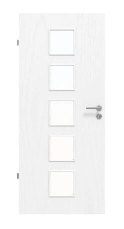 HÖRMANN Innentür Esche Weiß Duradecor ProLine Mit Lichtausschnitt LA 5