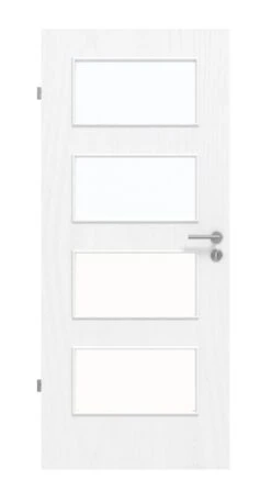 HÖRMANN Innentür Esche Weiß Duradecor ProLine Mit Lichtausschnitt LA 9