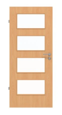 HÖRMANN Innentür Französische Buche Duradecor ProLine Mit Lichtausschnitt LA 9