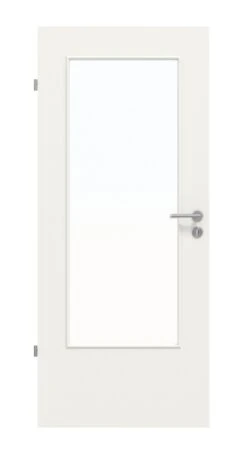 HÖRMANN Innentür Verkehrsweiß RAL 9016 Duradecor ProLine Mit Lichtausschnitt LA-DIN
