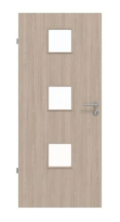 HÖRMANN Innentür Graueiche Duradecor ProLine Mit Lichtausschnitt LA 10