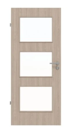 HÖRMANN Innentür Graueiche Duradecor ProLine Mit Lichtausschnitt LA 11