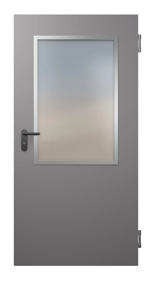HÖRMANN Innentür-Blatt ZK Stahl Mit Lichtausschnitt LA-B6 1 HÖRMANN Innentür-Blatt ZK Stahl Mit Lichtausschnitt LA-B6