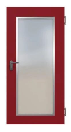 HÖRMANN Innentür-Blatt ZK Stahl Mit Lichtausschnitt LA-B8 -Türen Verkauf la b8 tuer ral3003 schwarz obentuerschliesser0 1