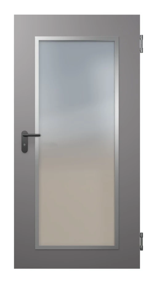 HÖRMANN Innentür-Blatt OIT 40-1 Stahl Mit Lichtausschnitt LA-B8 1 HÖRMANN Innentür-Blatt OIT 40-1 Stahl Mit Lichtausschnitt LA-B8