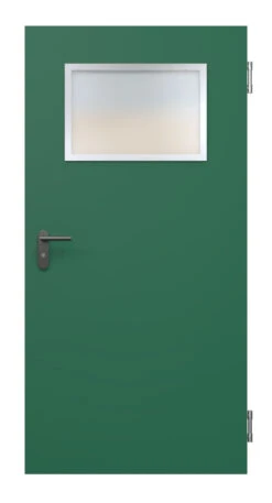 HÖRMANN Innentür-Blatt OIT 40-1 Stahl Mit Lichtausschnitt LA-B5 -Türen Verkauf ral6005 3 1