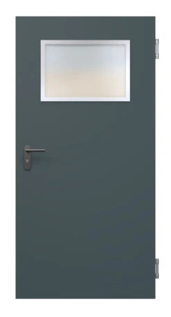 HÖRMANN Innentür-Blatt OIT 40-1 Stahl Mit Lichtausschnitt LA-B5 -Türen Verkauf ral7016 3 1