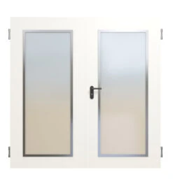 HÖRMANN Innentür-Set 2-flg. Innentür ZK Mit Lichtausschnitt LA-B8 Inkl. Eckzarge -Türen Verkauf ral9016 10