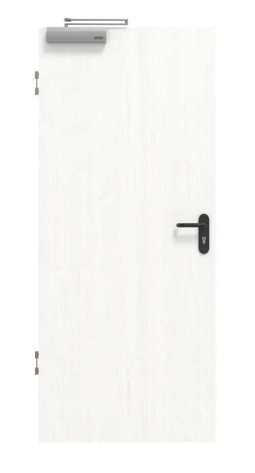 HÖRMANN Rauchschutztür Gebürstetes Weiß Duradecor ProLine 1 HÖRMANN Rauchschutztür Gebürstetes Weiß Duradecor ProLine