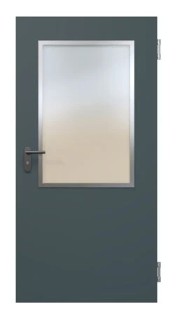 HÖRMANN Innentür-Blatt ZK Stahl Mit Lichtausschnitt LA-B6 12 HÖRMANN Innentür-Blatt ZK Stahl Mit Lichtausschnitt LA-B6 -Türen Verkauf zk 1 la b6 ral7016