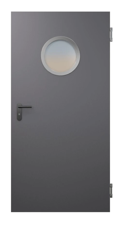 HÖRMANN Innentür-Set Stahl Innentür OIT 40-1 Mit Rundem Lichtausschnitt Inkl. Eckzarge 9 HÖRMANN Innentür-Set Stahl Innentür OIT 40-1 Mit Rundem Lichtausschnitt Inkl. Eckzarge - Image 9